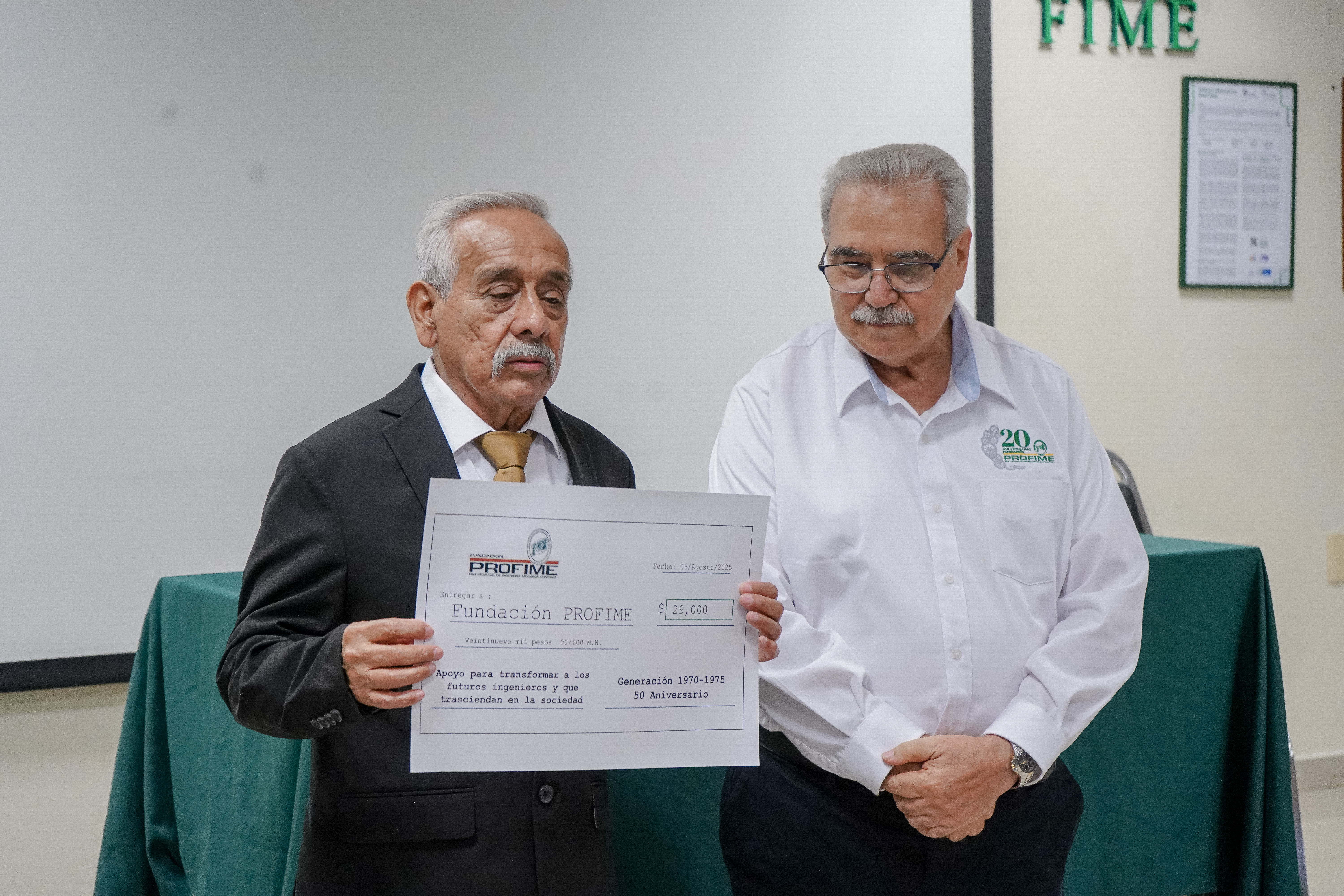 Entrega Generación 1970-1975